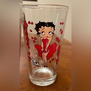 Betty Boop Libby Glass Good Condition RARE (Few available)